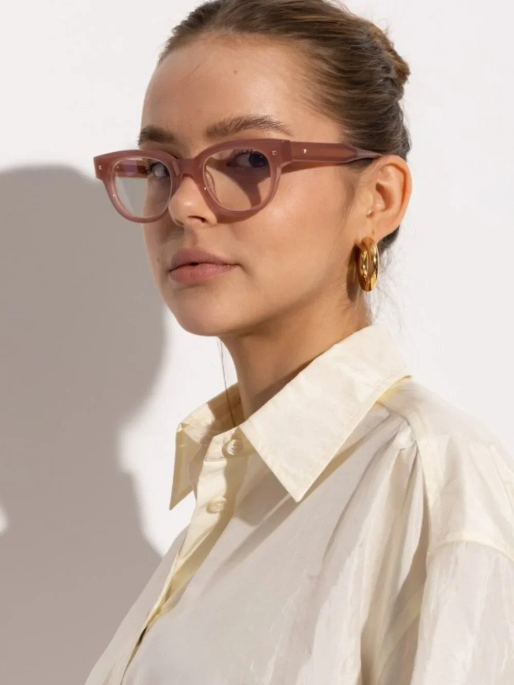 Valentino Women Eyeglasses Pink Square V-ESSENTIAL-V VLX-163 C